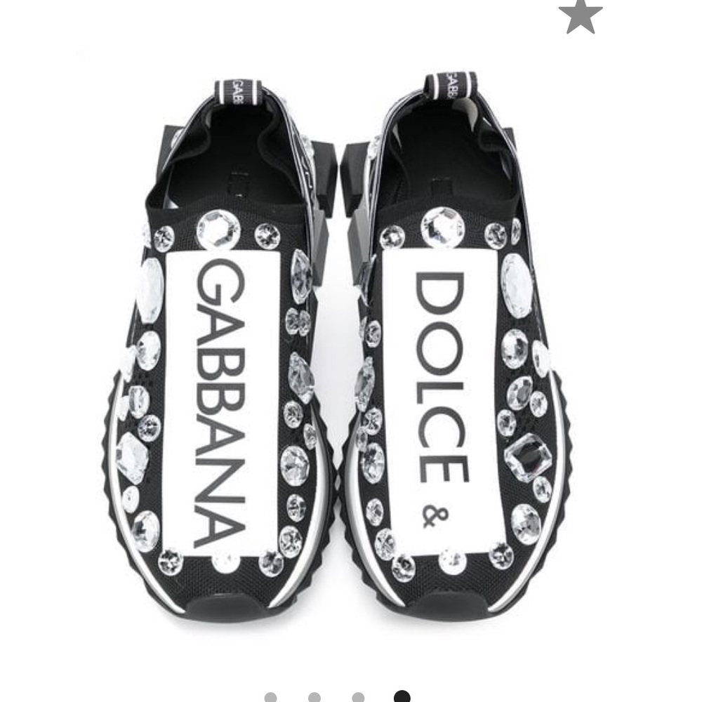 Dolce & gabanna SORRENTO SNEAKERS WITH EMBROIDERY